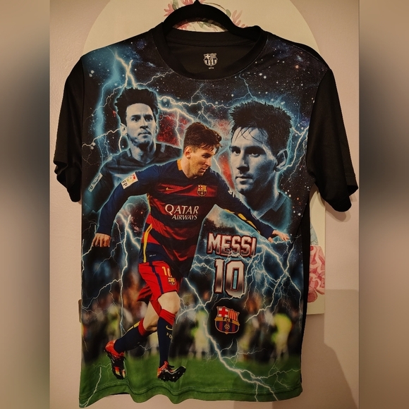 Lionel Messi FC Barcelona Shirt - Official Merchandise - Picture 1 of 5